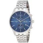 1513839-hugo-boss-watch-water-resistant-5bar-men-blue-dial-metal-stainless-silver-strap-quartz-battery-analog-chronograph-associate