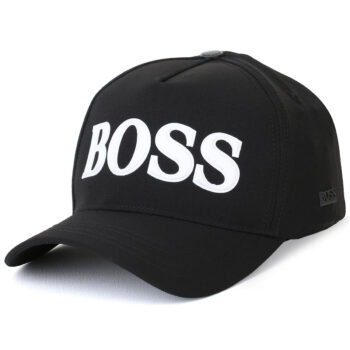 Hugo Boss Black Cotton Baseball for Men Cap